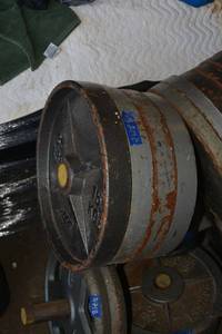 lot 219 image: 35 LB. Barbell weights - 4 total