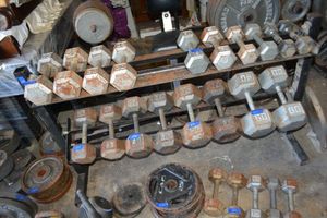 lot 231 image: Weight Rack Only for hand weights