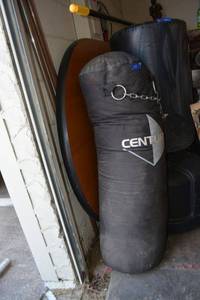 lot 215 image: Hanging punching bag - Century