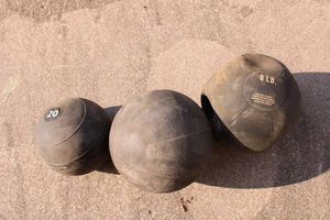 lot 217 image: Weighted balls