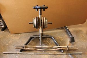 lot 249 image: Weight stand