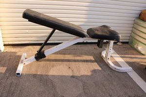 lot 251 image: Weight bench with adjustable heights by Tuff Stuff
