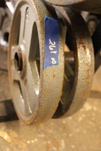 lot 261 image: 25 LB Barbell weights - 2 total