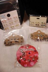 lot 80 image: (5) Sets of multiple earring cards. Varying styles and themes.