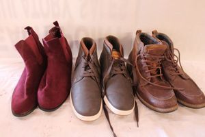 lot 273 image: Mens shoes (2) size 13, (1) size 11.5. See photos.