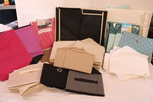 lot 274 image: Collapsible storage bins