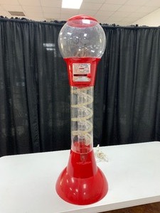 lot 22 image: Gum Ball machine converted to lighted decor