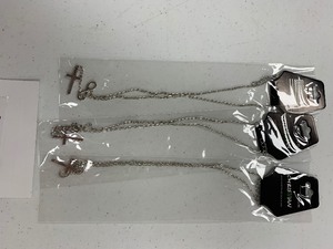 lot 150 image: Christian designer necklaces ONE MONEY