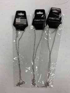 lot 79 image: Christian designer necklaces ONE MONEY