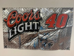 lot 116 image: Large promotional Banner Man cave wall decor apx.5ftx3ft
