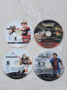 lot 8 image: Lot of 4 - PlayStation 3 Games