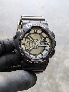 lot 87 image: Casio G-Shock 5146 GA-1100BW Watch