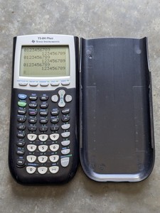 lot 90 image: Texas Instruments TI-84 Plus Graphing Calculator