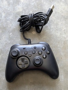 lot 100 image: Hori HoriPad Nintendo Wired Controller Nintendo Switch Black NSW-001 (UE)