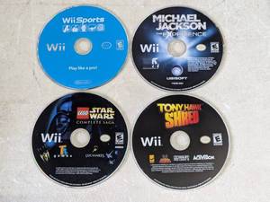 lot 121 image: Lot of 4 - Nintendo Wii Games