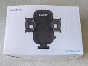 lot 182 image: Suuson Phone Holder Car Phone Mount - NEW
