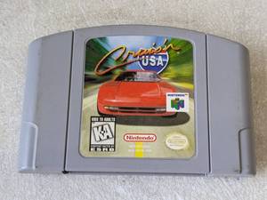 lot 185 image: Cruisin USA N64 Game