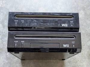 lot 203 image: Lot of 2 - Nintendo Wii Console System Only