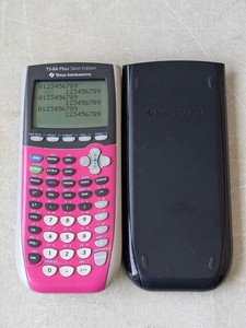 lot 210 image: Texas Instruments TI-84 Plus Silver Edition Graphing Calculator