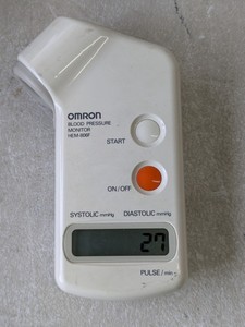 lot 222 image: Omron Blood Pressure Monitor HEM-806F