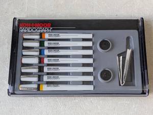 lot 232 image: Koh-I-Noor Rapidograph Pens - No Ink