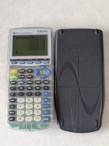lot 289 image: Texas Instruments TI-83 Silver Edition Graphing Calculator