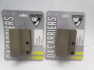 lot 12 image: D4 OWB Kydex Stinger Flashlight Carrier - E2-tan - QUANTITY 2 - BID IS TIMES THE QUANTITY