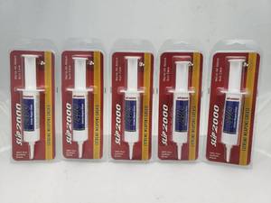 lot 32 image: Slip 2000 Extreme Weapons Grease EWG   Syringe Applicator - QUANTITY 5 - BID IS TIMES THE QUANTITY