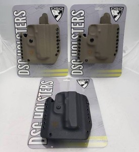 lot 48 image: Alpha OWB Handgun Kydex Holsters - Gun-brand-1911 - Gun-model-1911-4 - Right - E2-tan - QUANTITY 3 - BID IS TIMES THE QUANTITY