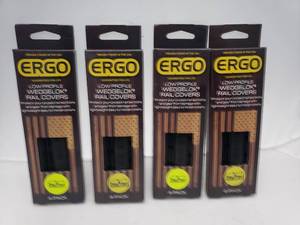 lot 66 image: ERGO KeyMod WedgeLok Slot Cover Grips 4 Pack   Black - QUANTITY 4 - BID IS TIMES THE QUANTITY