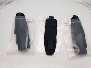 lot 108 image: North American Rescue CAT Tourniquet Elastic Holder   Black - QUANTITY 3 - BID IS TIMES THE QUANTITY