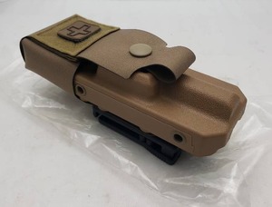 lot 132 image: North American Rescue Rigid Gen 7 Tourniquet Case w Cover   Coyote