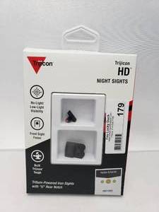 lot 179 image: Trijicon H&K P30VP9 HD Night Sight Set   Orange Front Outline