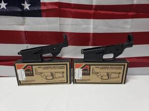 lot 452 image: Aero Precision M5 .308 Stripped Lower Receiver - QUANTITY 2 - BID IS TIMES THE QUANTITY