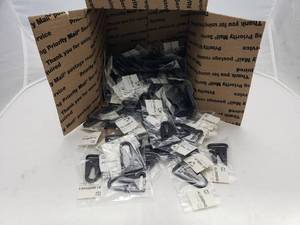 lot 273 image: Lot of 100 1 HK Snap Hook   Black