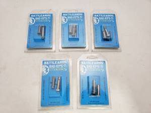 lot 476 image: DSGABattle Arms AR15 Titanium Enhanced Pin Set - QUANTITY 5 - BID IS TIMES THE QUANTITY