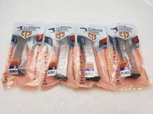 lot 275 image: ETS for Glock� 22 40 cal 19rd Competition Magazine - QUANTITY 4 - BID IS TIMES THE QUANTITY