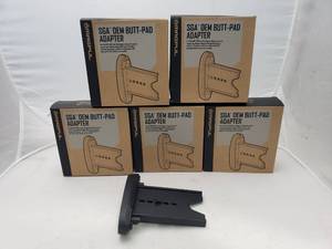 lot 634 image: MAGPUL SGA 870 OERemington Buttpad Adapter - QUANTITY 5 - BID IS TIMES THE QUANTITY
