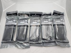 lot 490 image: MAGPUL PMAG 30G AUS Gen M3 Window 5.56x45 Magazine   Steyr AUG - QUANTITY 5 - BID IS TIMES THE QUANTITY