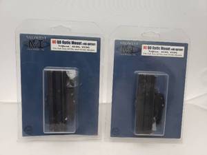 lot 530 image: Midwest Industries 1 Lever QD Mount for Trijicon ACOG & VCOG - QUANTITY 2 - BID IS TIMES THE QUANTITY