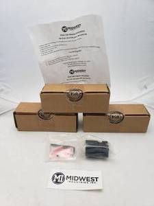 lot 244 image: Midwest Industries Stock Tube With Buffer Tube Adapter   Black - QUANTITY 3 - BID IS TIMES THE QUANTITY