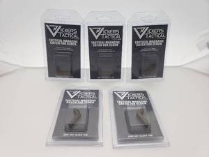 lot 533 image: Vickers Tactical Extended for Glock� Mag Release   Tan - QUANTITY 5 - BID IS TIMES THE QUANTITY
