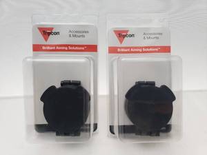 lot 283 image: Trijicon MRO ARD with Objective Flip Cap - QUANTITY 2 - BID IS TIMES THE QUANTITY