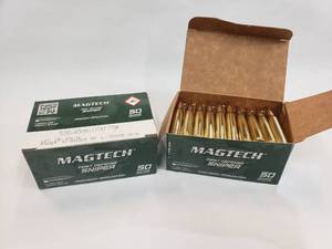 lot 404 image: Magtech First Defense Sniper 5.56x45mm OTM 77gr Ammo - 50 Rounds Per Box - QUANTITY 2 - BID IS TIMES THE QUANTITY&nbsp- NO SHIPPING ON AMMO