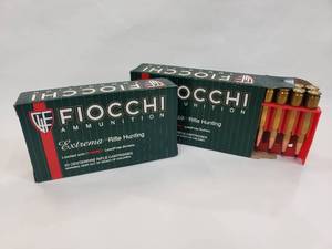 lot 54 image: Fiocchi Extrema Rifle Hunting 308 WIN 308TTSX 168gr Ammo - 20 Rounds Per Box - QUANTITY 2 - BID IS TIMES THE QUANTITY - NO SHIPPING ON AMMO