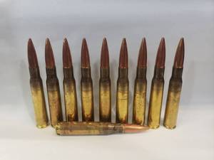 lot 405 image: .50CAL 50BMG 660gr Ammo - PRICE IS FOR ALL 10 ROUNDS&nbsp- NO SHIPPING ON AMMO