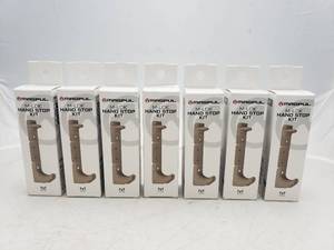lot 801 image: MAGPUL M LOK Hand Stop Kit   Dark Earth - QUANTITY 7 - BID IS TIMES THE QUANTITY