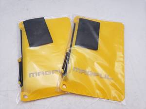 lot 813 image: MAGPUL DAKA Pouch Small   Yellow - QUANTITY 2 - BID IS TIMES THE QUANTITY