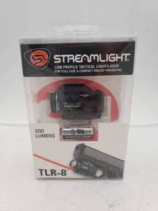 lot 819 image: Streamlight TLR 8 500 Lumen Weapon Light w Red Laser