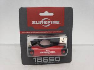 lot 826 image: Surefire SF18650B Lithium Rechargeable Battery